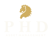 PHD White gold logo